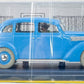 HACHETTE Tintin Car 1/24 #58 Charlet Blue Taxi Calculus Affair Rare Model Voitur