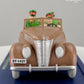 ATLAS TINTIN CAR # 34 Police Ford V8 - Ottokars Herge model car 1/43 Scale