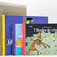 Set x4 Le Soir Facsimile 1st Edition Hardback Tintin Books Herge EO