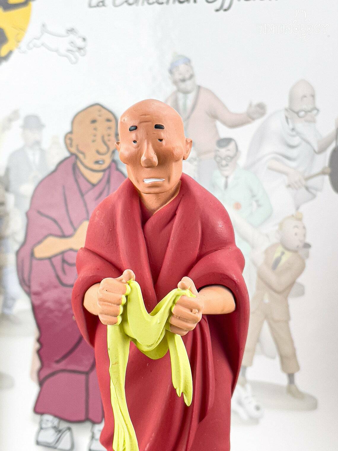 Tintin Figurine Officielle # 29 Monk Blessed Lightning: Tibet Herge model ML