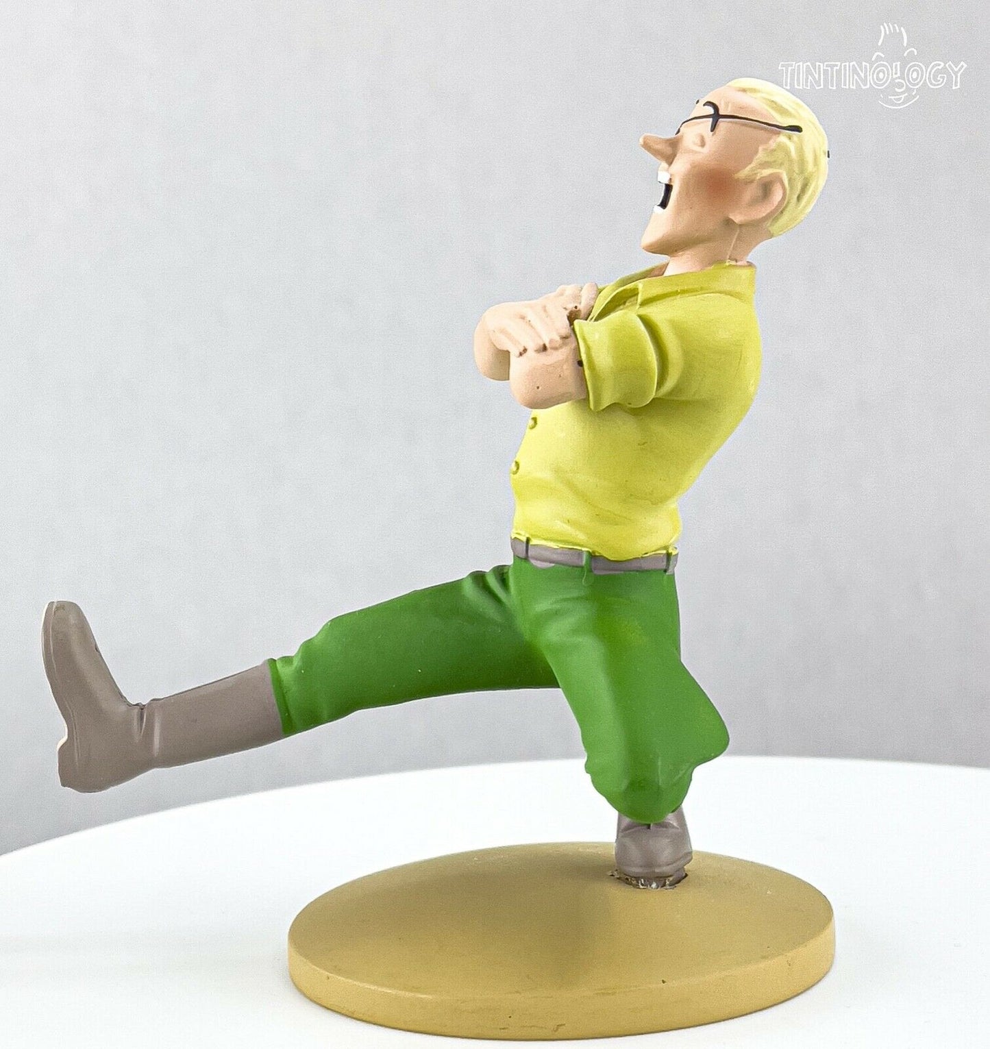 Tintin Figurine Officielle # 33 Skut Red Sea Sharks Herge model ML resin Figure