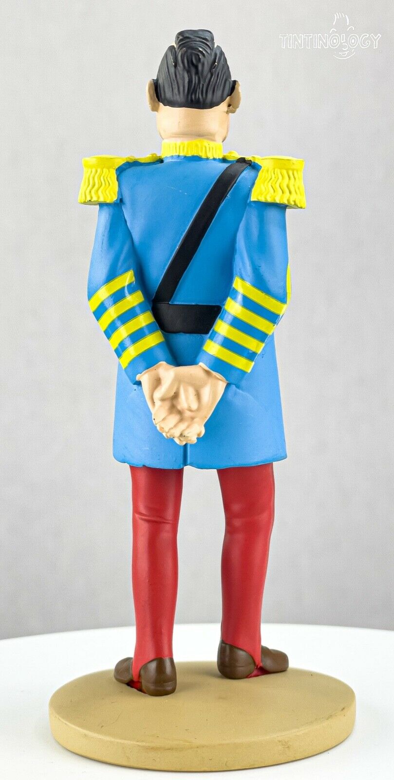 Tintin Figurines Officielle # 42 General Alcazar: Broken Ear Herge model Figure