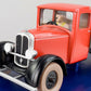 ATLAS TINTIN CAR # 36 Red Truck - Blue Lotus Herge model car 1/43 Scale