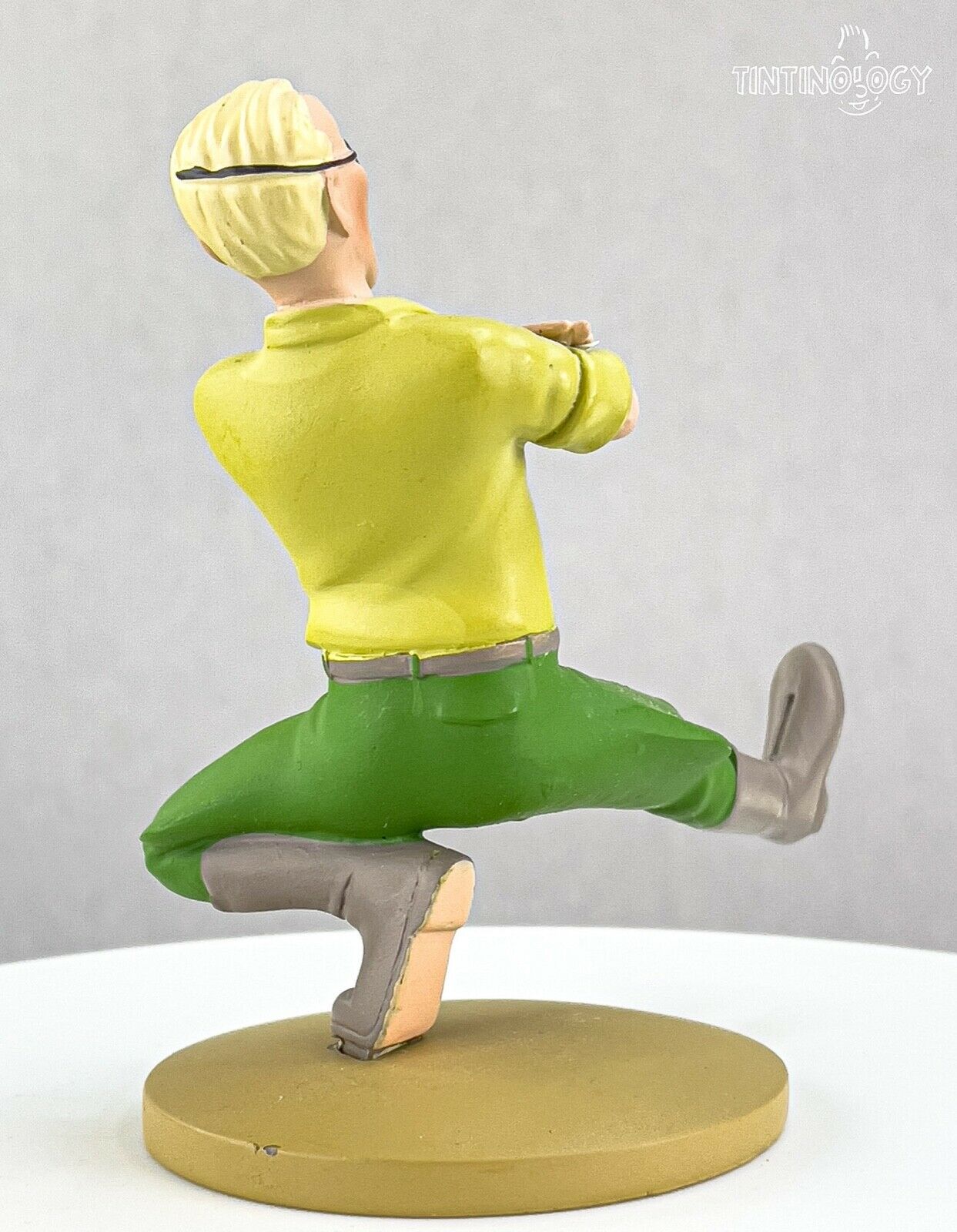 Tintin Figurine Officielle # 33 Skut Red Sea Sharks Herge model ML resin Figure