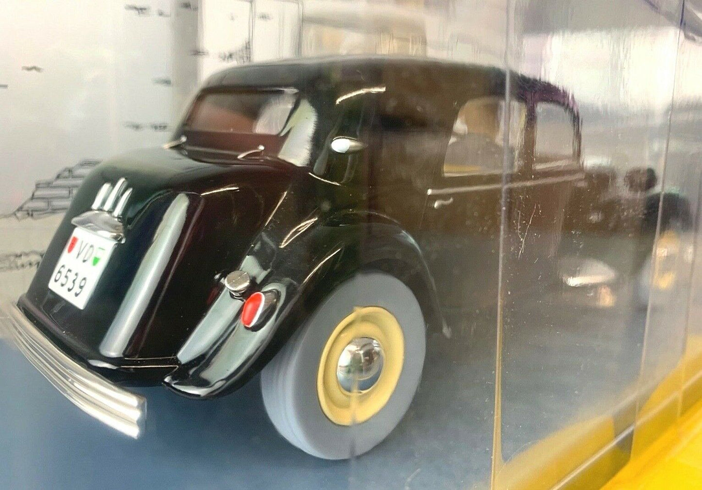 HACHETTE Tintin Car 1/24 #48 Citroen 15/6 - Calculus Affair Rare Model Voiture