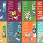 Egmont 2011 Hardback A5 3 in 1 Tintin Book Collection Full Set 8