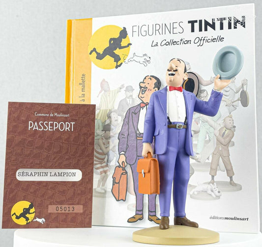 Tintin Figurine Officielle # 11 Jolyon Wagg Herge model Moulinsart Figure