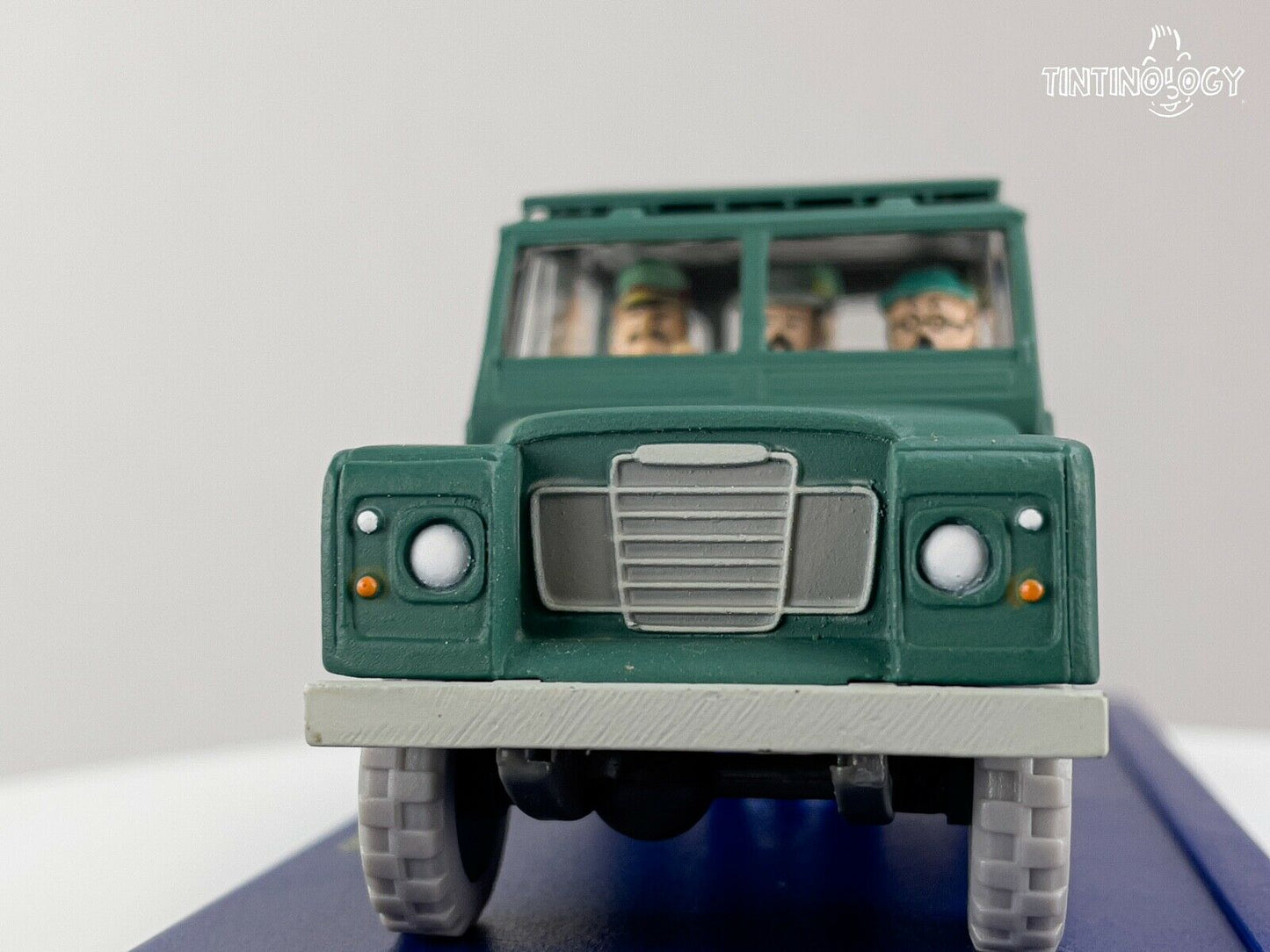 ATLAS TINTIN CAR # 43 Land Rover Defender: Picaros Herge model voiture 1/43 Scal