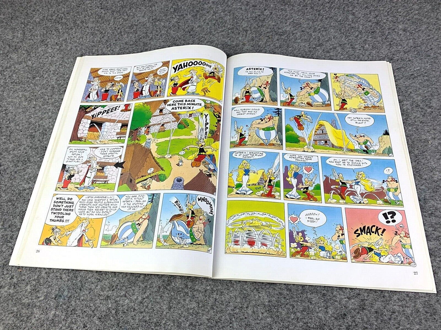 Asterix & the Actress - 2000s Orion/Sphere UK Edition Paperback Book EO Uderzo