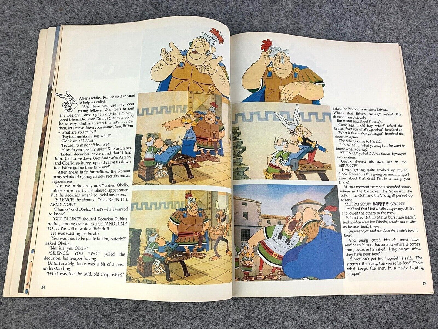 Asterix Versus Caesar - 1970/80s Hodder/Dargaud UK Edition Paperback Book Uderzo