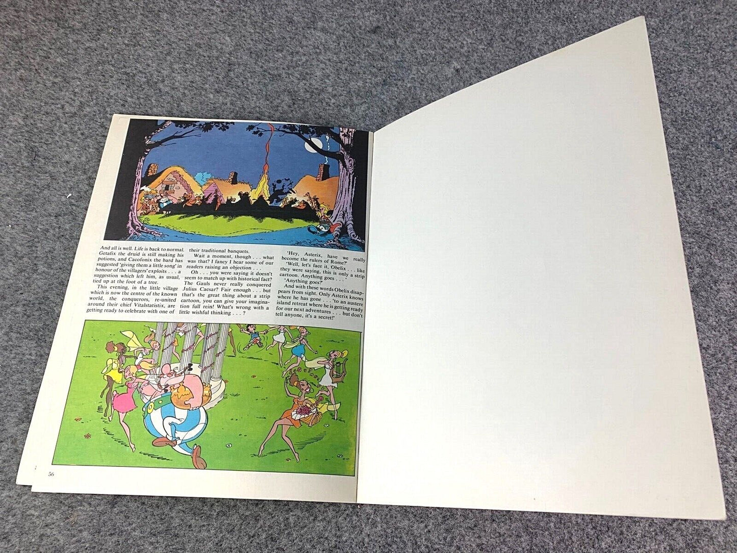 The Twelve Tasks of Asterix - 1970/80s Hodder/Dargaud UK Edition Paperback Book Uderzo