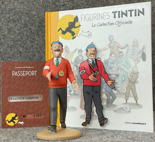 Tintin Figurines Officielle # 67 Motor Club Jolyon Wagg: Red Sea Sharks Figure