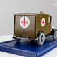 ATLAS TINTIN CAR # 51 Brown Ambulance - America Herge model car 1/43