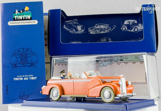 ATLAS TINTIN CAR # 15 Cadillac Fleetwood - Tibet Herge model car 1/43 Scale
