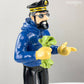 Pixi Moulinsart Figurine 46205 Haddock Snowy & Chicken 2004 Metal Figure Tintin