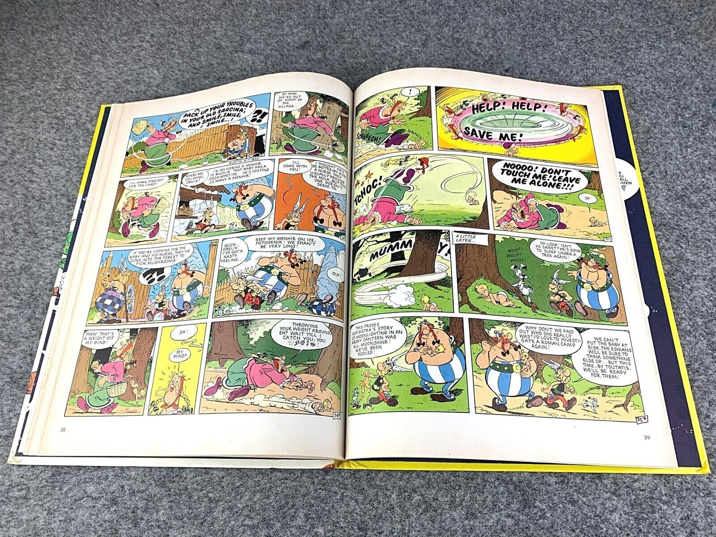 Asterix & Son Hodder 1983 1st UK Edition Hardback Book EO Comic Book by Uderzo