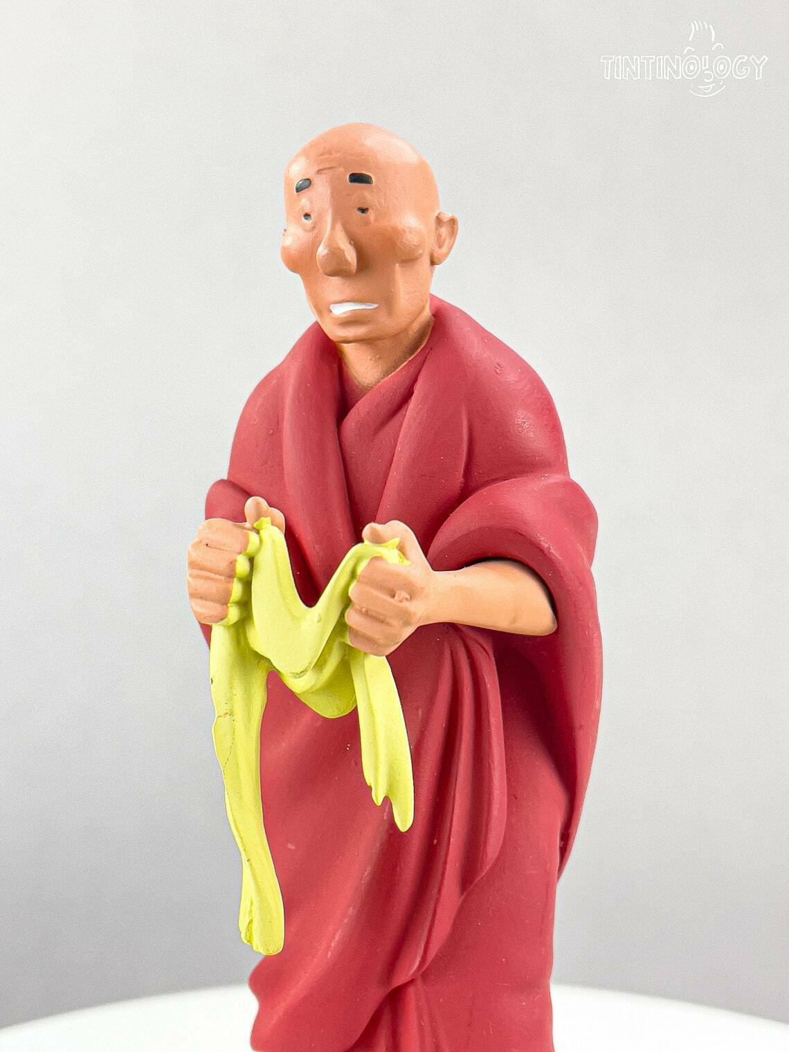 Tintin Figurine Officielle # 29 Monk Blessed Lightning: Tibet Herge model ML