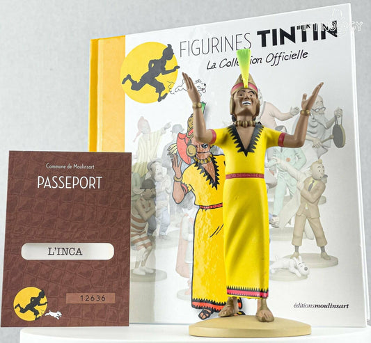 Tintin Figurines Officielle # 27 The Inca: Prisoners of Sun Herge model Figure