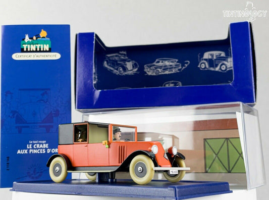 ATLAS TINTIN CAR # 46 Renault NN - Golden Claws Herge model car 1/43 Scale