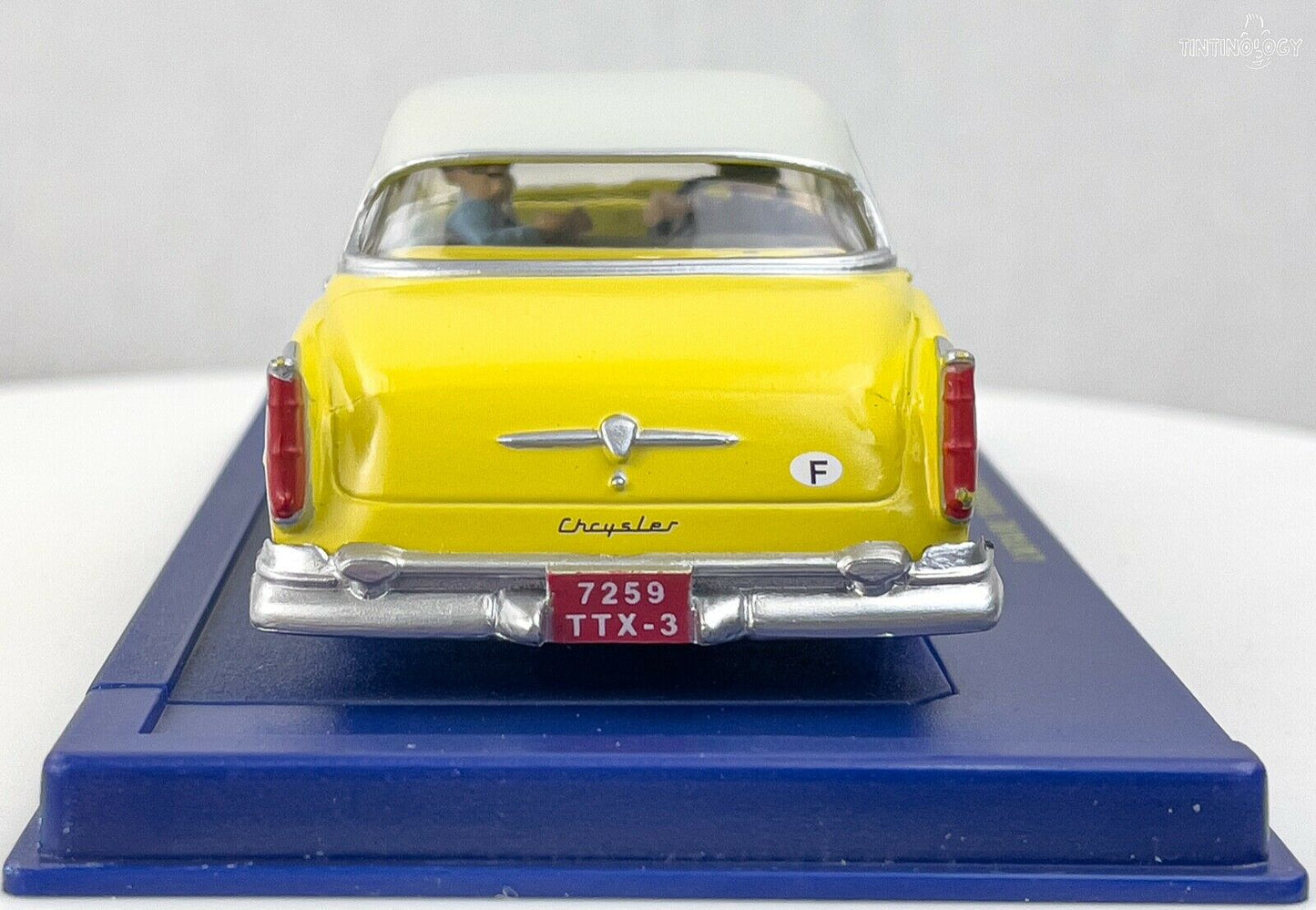 ATLAS TINTIN CAR # 47 Chrysler New Yorker - Calculus Affair Herge model car 1/43