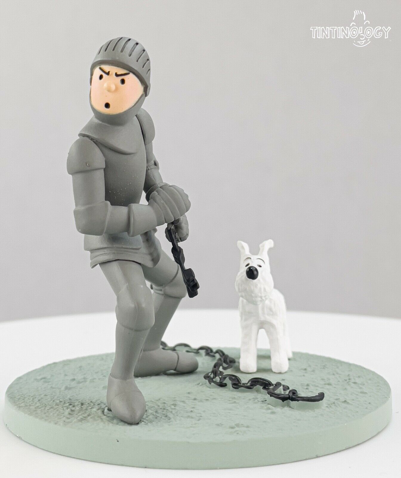Tintin in Armour - America: Coffret/Box Scene Moulinsart Figurine 9cm Model