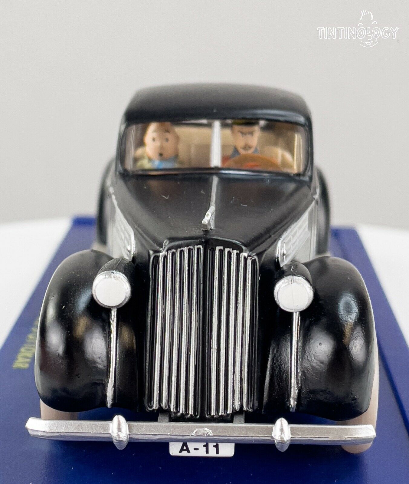 ATLAS TINTIN CAR # 18 Packard 6 - Ottokars Herge model car 1/43 Scale