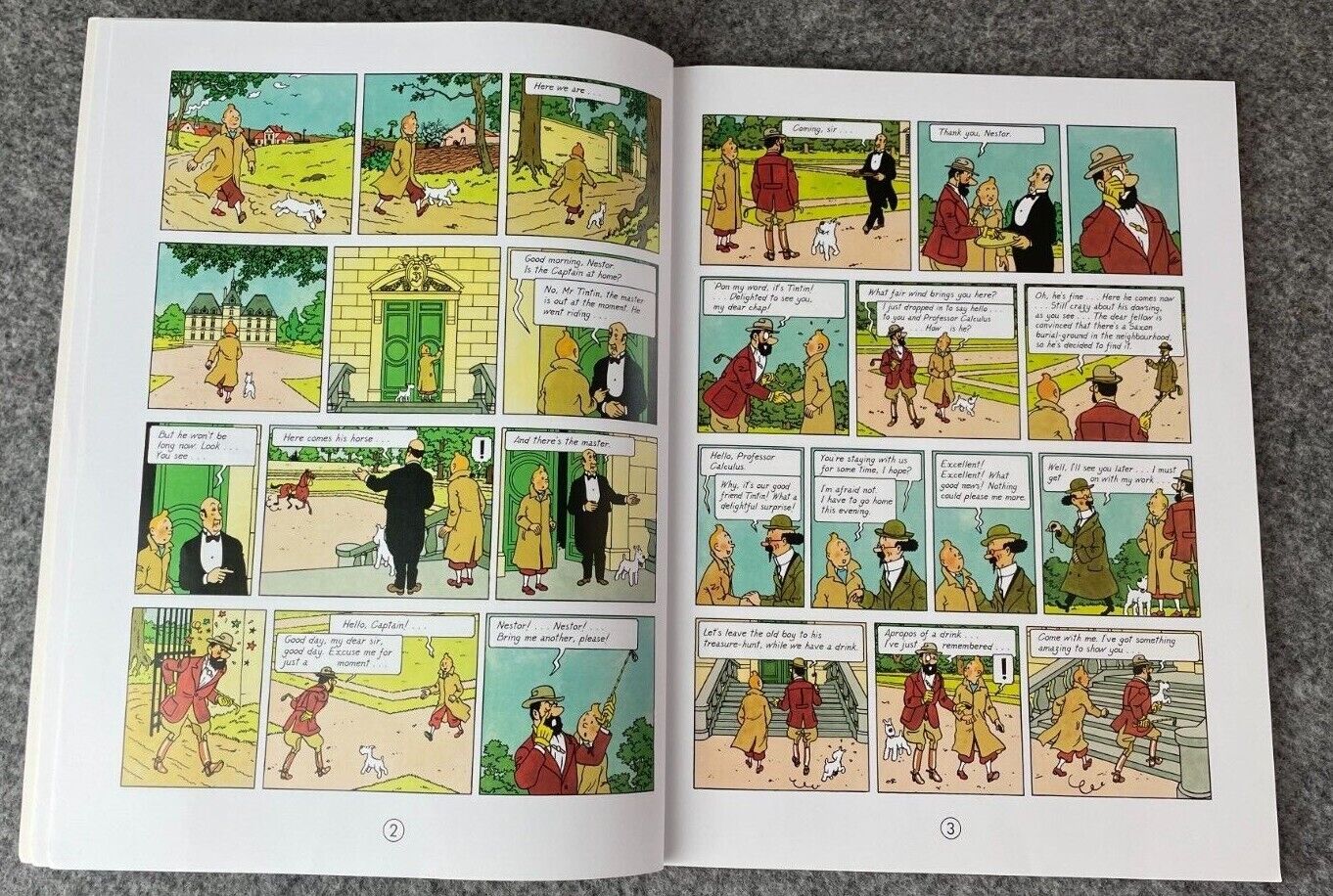 The 7 Crystal Balls Tintin Book Egmont UK Paperback Edition