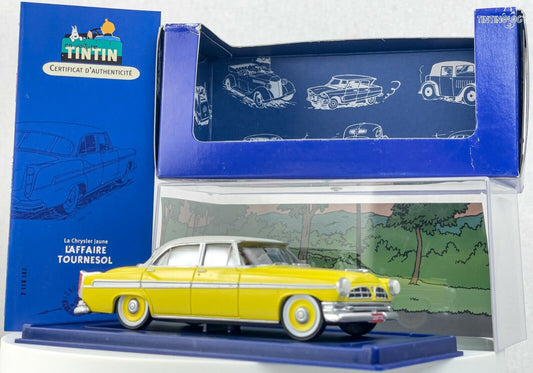 ATLAS TINTIN CAR # 47 Chrysler New Yorker - Calculus Affair Herge model car 1/43