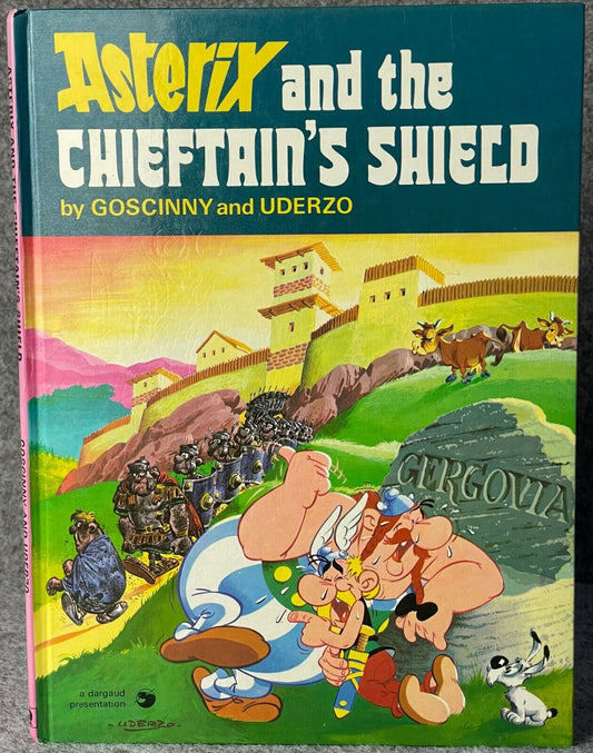Asterix & the Chieftain's Shield 1977 1st UK Edition Hodder Hardback Comic Book