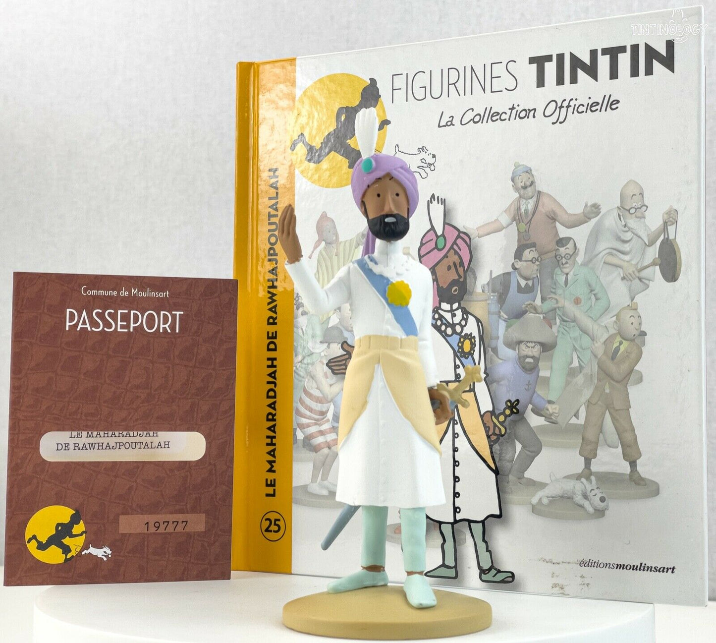 Tintin Figurine Officielle # 25 Maharaja of Gaipajama: Cigars of the Pharaoh