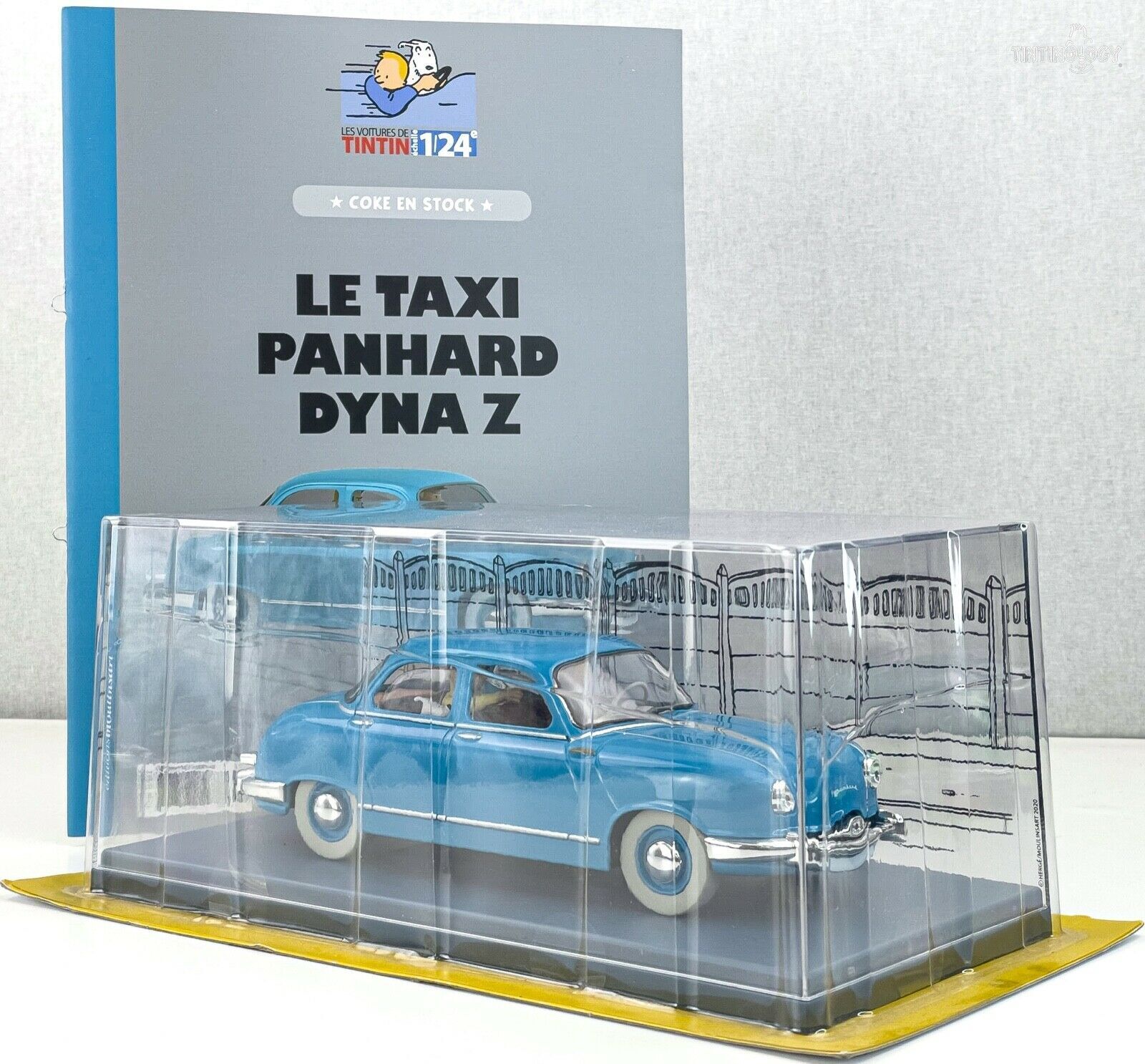 HACHETTE Tintin Car 1/24 #30 Panhard Dana Z: Red Sea Sharks Model Voit ...