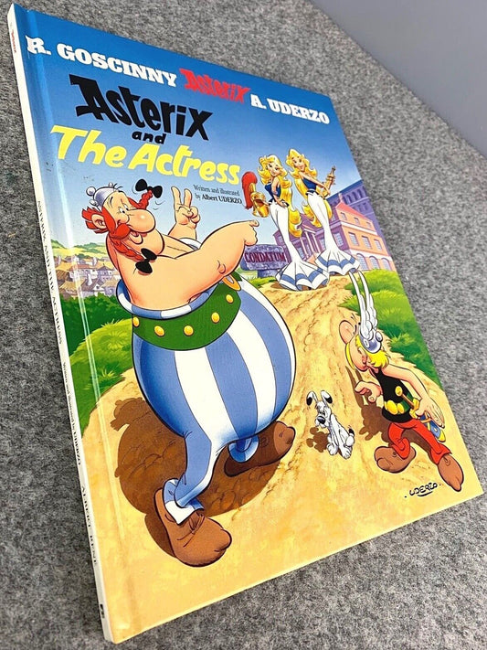 Asterix & the Actress - 2001 Orion 1st UK Edition Hardback Comic Book EO by Uderzo