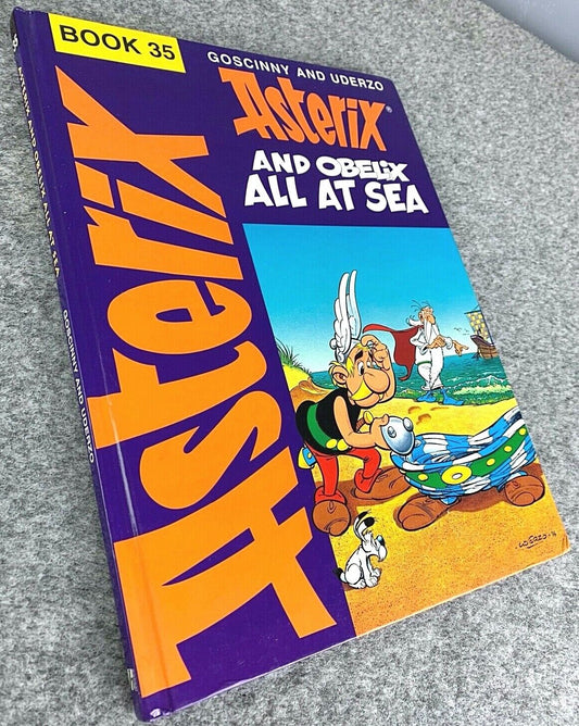 Asterix and Obelix All at Sea Hodder 1996 1st UK Edition Hardback Book EO Comic