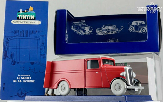 ATLAS TINTIN CAR # 65 Camionette - Secret Unicorn Herge model car 1/43 Scale