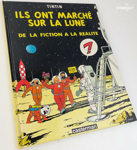 HERGE - TINTIN - ILS ONT MARCHE SUR LA LUNE 1985 1st Edition Belge HB EO